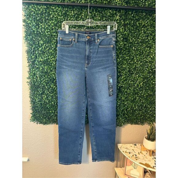 Women's J.Crew Stovepipe Signature Stretch+ Jeans - Size 28- NWT - Picture 1 of 4
